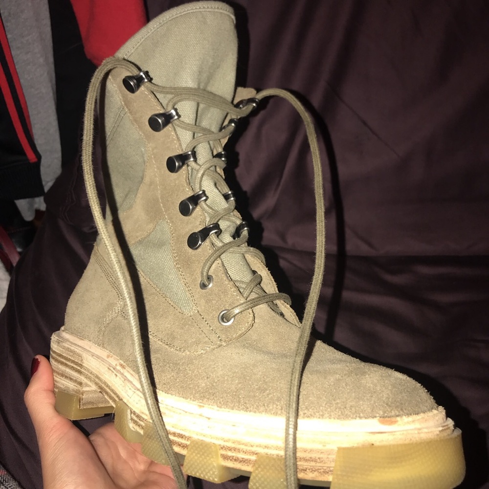 FIRE BALENCIAGA BOOTS